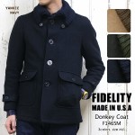 FIDELITY（フィデリティ/Men's) メルトンウールドンキーコート（F1465M